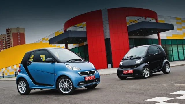 Smart Розганяємо нудьгу за допомогою пари купе Smart ForTwo