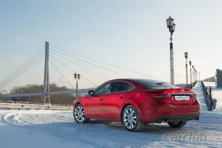 Test drive Mazda6: approved by Siberia