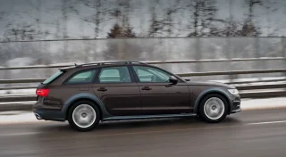 Dissolving into the comfort of the Audi A6 Allroad quattro wagon