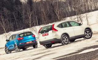 Для чего лучше подходят Honda CR-V и Kia Sportage