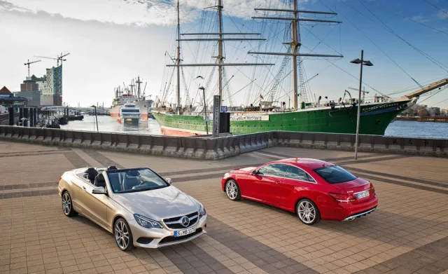 Обганяємо час на купе та кабріолеті Mercedes-Benz E-класу