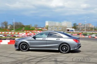 Test drive Mercedes-Benz CLA: inverted pyramid