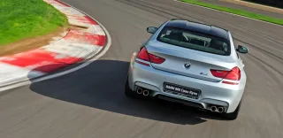 BMW M6 Gran Coupe test at Moscow Raceway