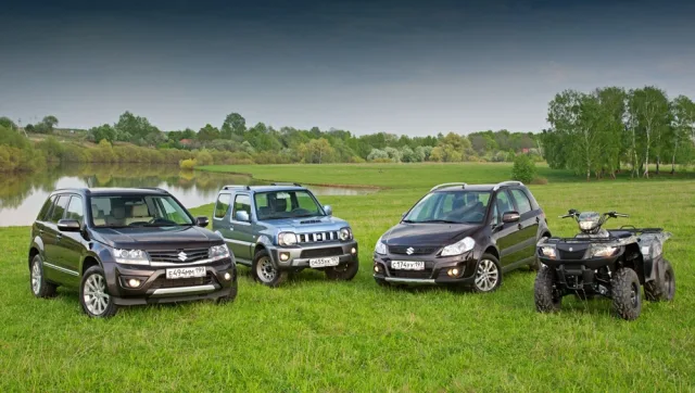 Відзначаємо чотири ювілеї в компанії повнопривідників Suzuki
