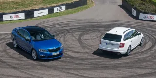 Зустрічаємо в Гудвуді ліфтбек та універсал Skoda Octavia RS