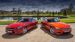 Closing the season with BMW Z4 and Mercedes SLK roadsters