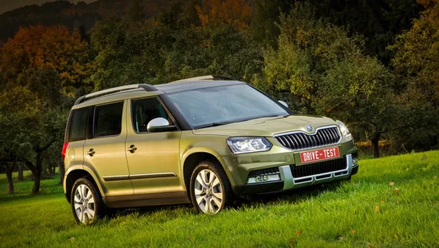 Зустрічаємо кросовер Skoda Yeti з новим обличчям