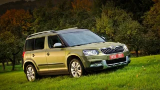 Зустрічаємо кросовер Skoda Yeti з новим обличчям
