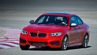 Learning to drive a six-cylinder BMW M235i coupe