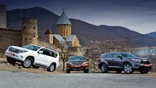 Повертаємось до Грузії на кросоверах та позашляховиках Toyota