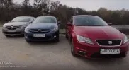 Comparative test of Renault Logan, Seat Toledo and Citroen C-Elysee