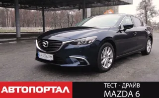 Video review of the updated Mazda 6 sedan