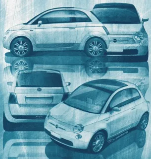 Игрушка. впадаем в детство с ретрохэтчбеком Fiat 500