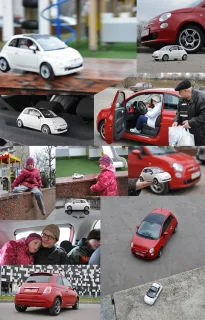 Игрушка. впадаем в детство с ретрохэтчбеком Fiat 500