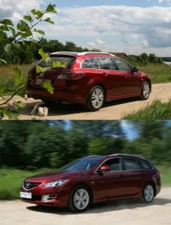 Universal Pictures. Starring Mazda6 Station Wagon
