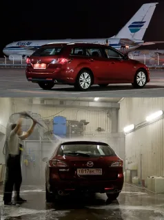 Universal Pictures. Starring Mazda6 Station Wagon