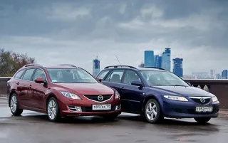 Universal Pictures. Starring Mazda6 Station Wagon
