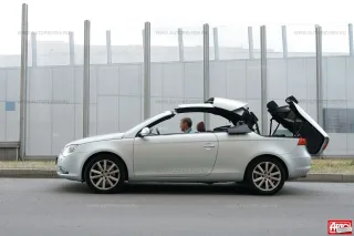 Windy. Ford Focus Coupe-Cabriolet, Opel Astra TwinTop, Volkswagen Eos and Volvo C70