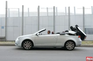 Windy. Ford Focus Coupe-Cabriolet, Opel Astra TwinTop, Volkswagen Eos and Volvo C70
