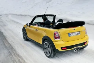 MINI Cooper S Convertible. The wind blew into my head