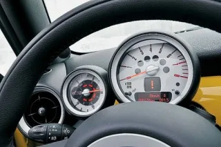 MINI Cooper S Convertible. The wind blew into my head
