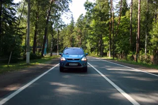 Тест-драйв Ford Kuga 2.5 AT: С автоматом наперевес