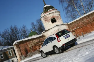 Test drive Honda CR-V Mugen: on the road to Suzdal