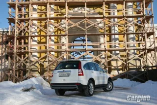 Test drive Honda CR-V Mugen: on the road to Suzdal