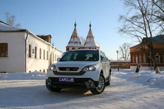 Test drive Honda CR-V Mugen: on the road to Suzdal