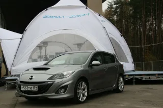 Тест-драйв Mazda3 MPS Россия: между небом и землей