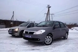 Renault Symbol: Перемога над стійкою