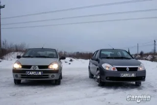 Renault Symbol: Перемога над стійкою