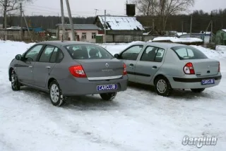 Renault Symbol: Перемога над стійкою