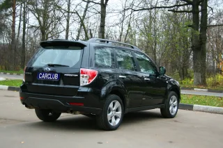 Test drive Subaru Forester: system development