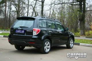 Test drive Subaru Forester: system development