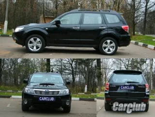 Test drive Subaru Forester: system development