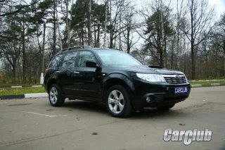 Test drive Subaru Forester: system development