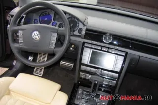 VW Phaeton W12. Very powerful, but dull in terms of driving.