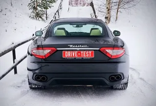 Три зуби. Встромляємо в зиму Maserati GranTurismo і Quattroporte S