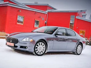 Три зуби. Встромляємо в зиму Maserati GranTurismo і Quattroporte S