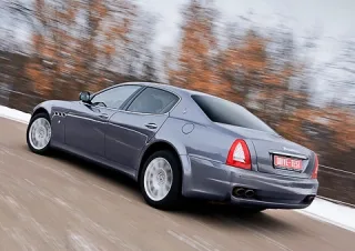 Три зуби. Встромляємо в зиму Maserati GranTurismo і Quattroporte S