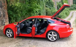 Fifth leg. Testing the viability of the Audi A5 Sportback hatchback concept