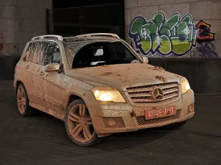 Князи в грязи. Audi Q5 и Mercedes GLK выясняют отношения