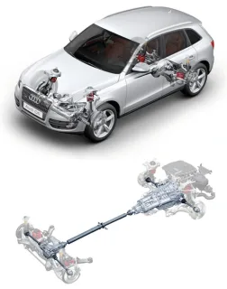 Князи в грязи. Audi Q5 и Mercedes GLK выясняют отношения