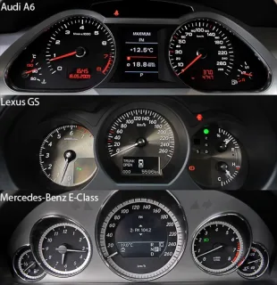 Однополярний світ. Зіштовхуємо лобами Mercedes E-класу, Audi A6 та Lexus GS