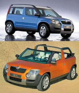 Те і Yeti. Яким вийшов перший чеський кросовер Skoda Yeti?