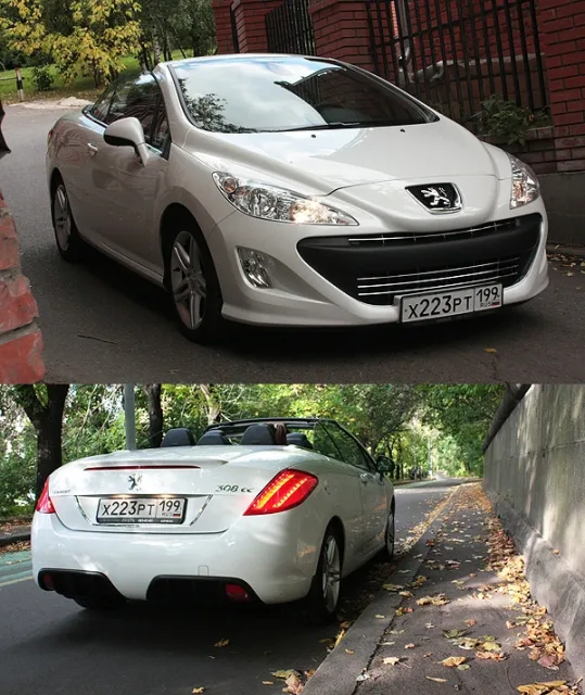 Peugeot 308 CC: Перманентное лето