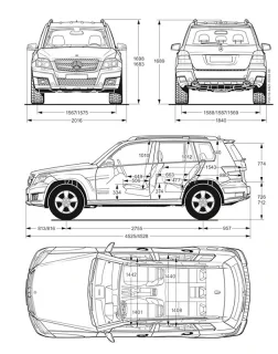 Mercedes-Benz GLK.