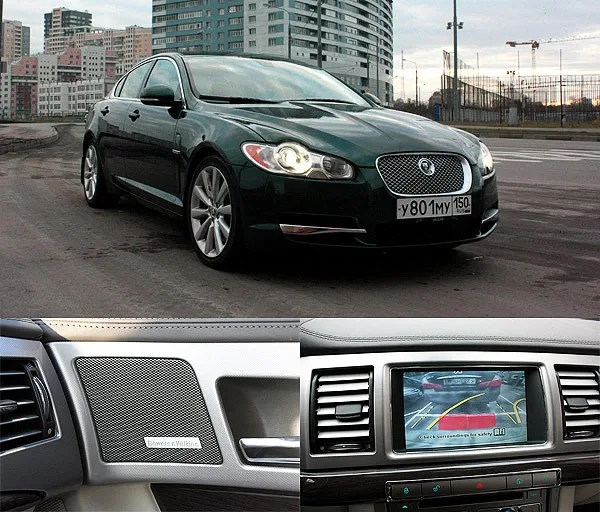 Jaguar XF: обитатель городских саванн