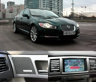 Jaguar XF: обитатель городских саванн.